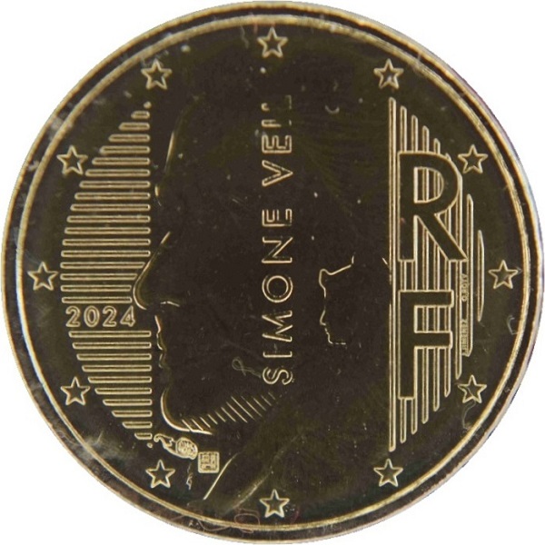 Франция 10 Евро цент (2024) KM#