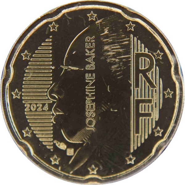 Франция 20 Евро цент (2024) KM#