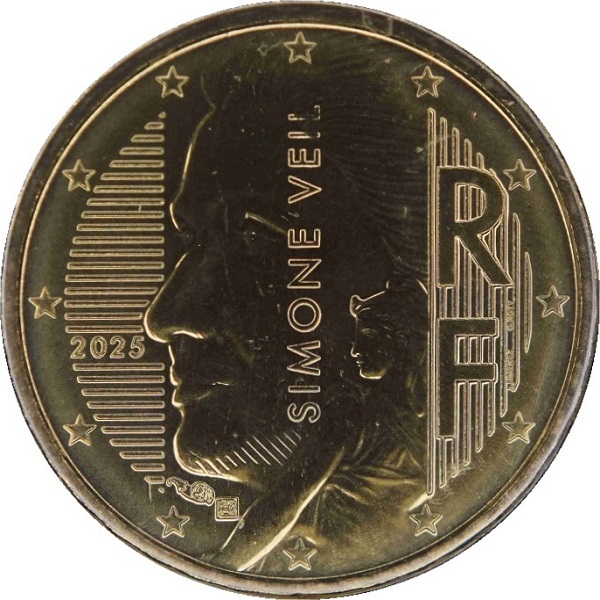 Франция 10 Евроцент (2025) KM#