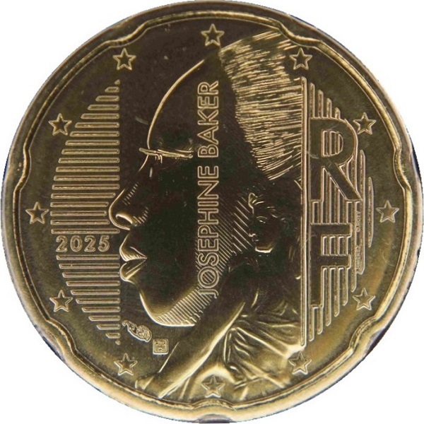 Франция 20 Евроцент (2025) KM#