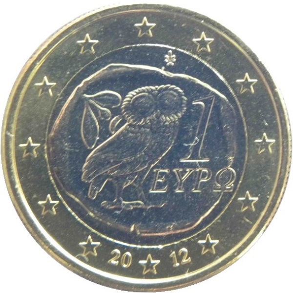 Греция 1 Евро (2012) KM#