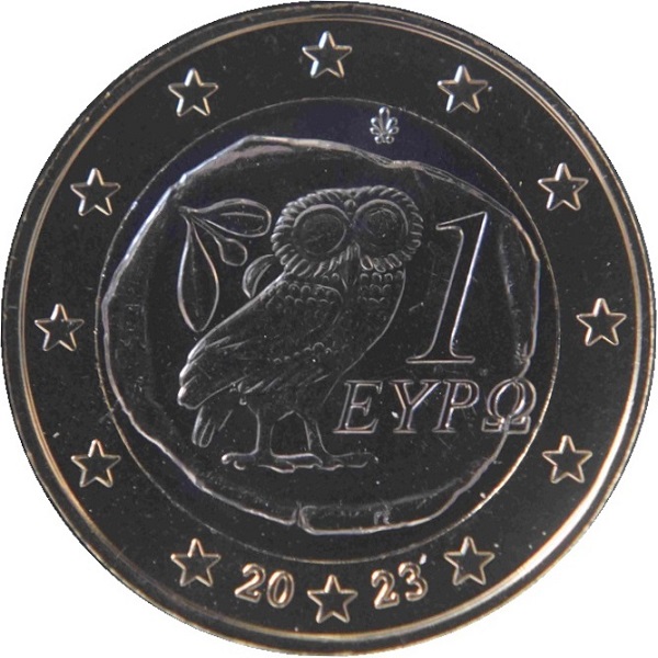 Греция 1 Евро (2023) KM#