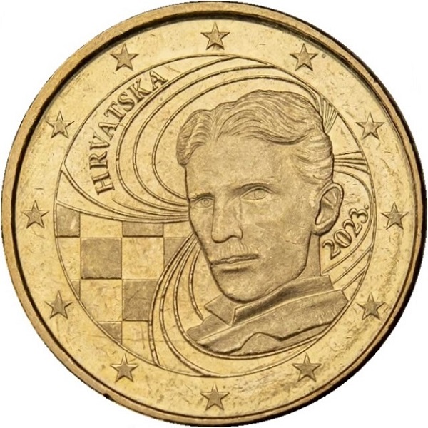 Хорватия 10 Евро цент (2023) KM#