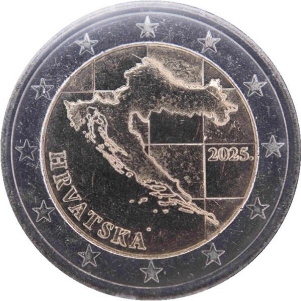 Croatia 2 Euro (2025) KM#