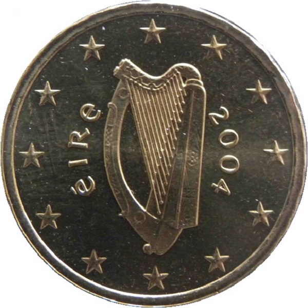 Ирландия 10 Евро цент (2004) KM#