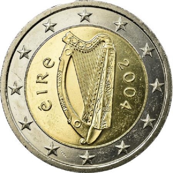 Ирландия 2 Евро (2004) KM#
