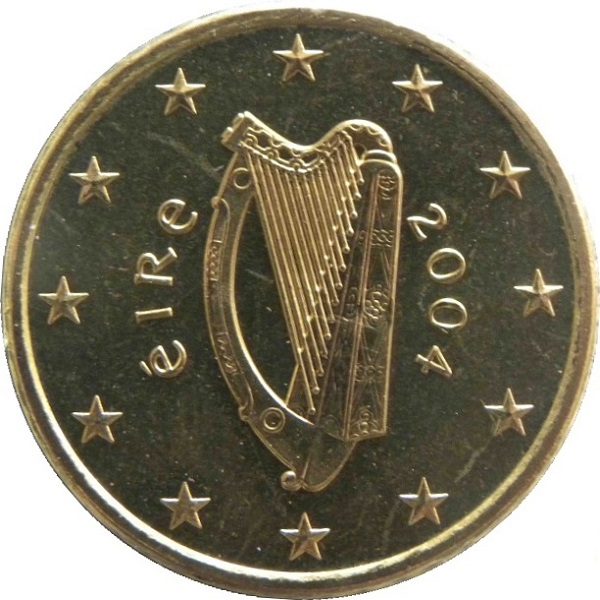 Ирландия 50 Евро цент (2004) KM#