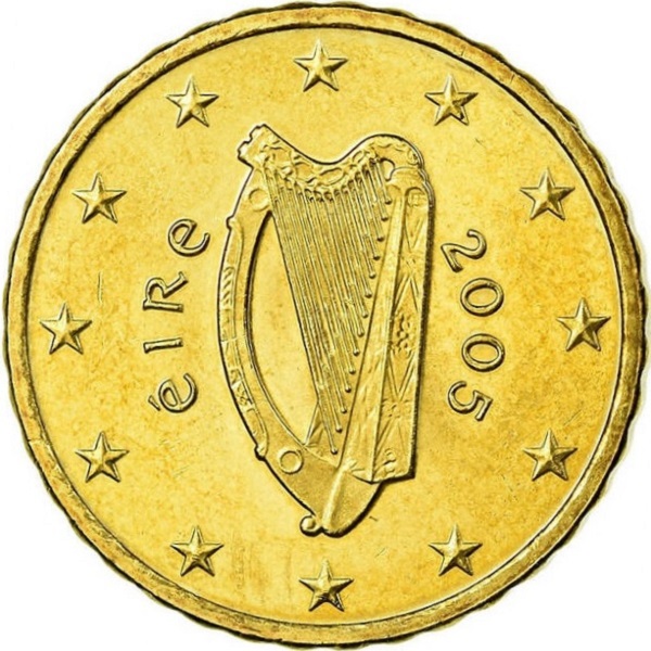 Ирландия 10 Евро цент (2005) KM#