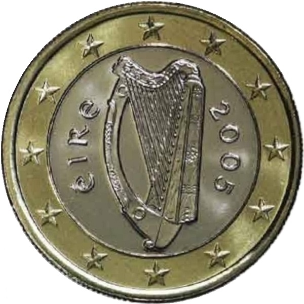 Ирландия 1 Евро (2005) KM#