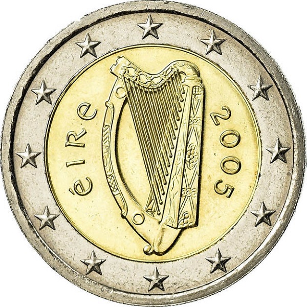 Ирландия 2 Евро (2005) KM#