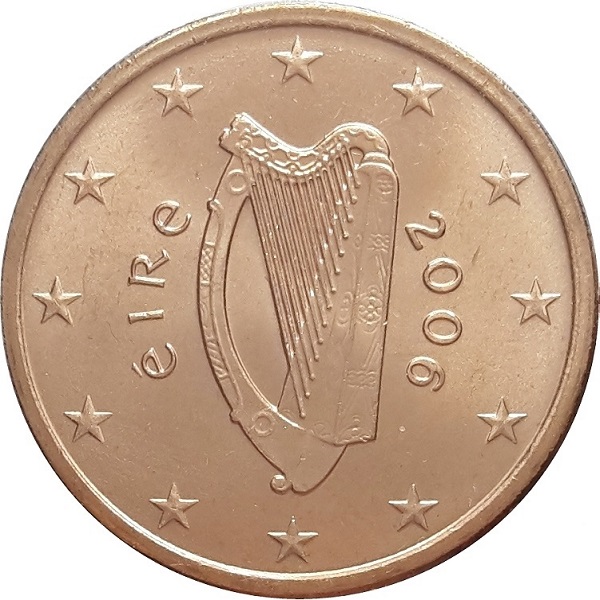 Ирландия 1 Евро цент (2006) KM#