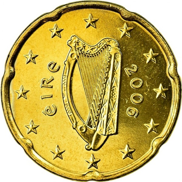 Ирландия 20 Евро цент (2006) KM#