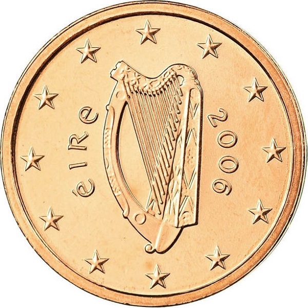 Ирландия 2 Евро цент (2006) KM#