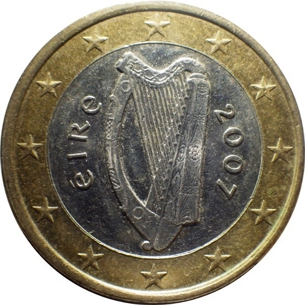 Ирландия 1 Евро (2007) KM#