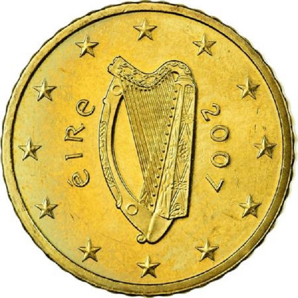 Ирландия 50 Евро цент (2007) KM#