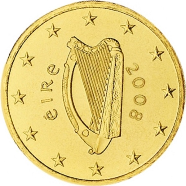 Ирландия 50 Евро цент (2008) KM#