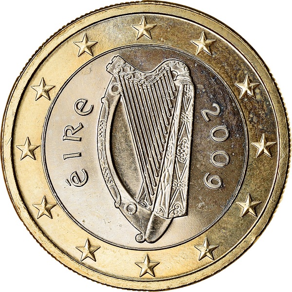 Ирландия 1 Евро (2009) KM#