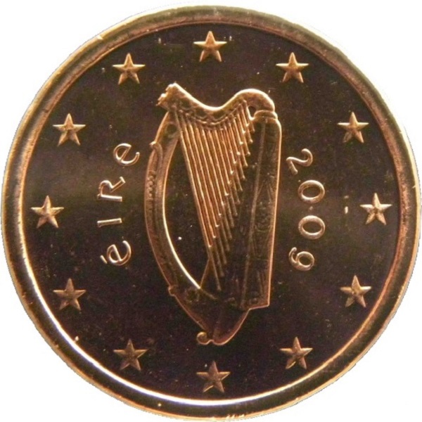 Ireland 1 Euro cent (2009) KM#