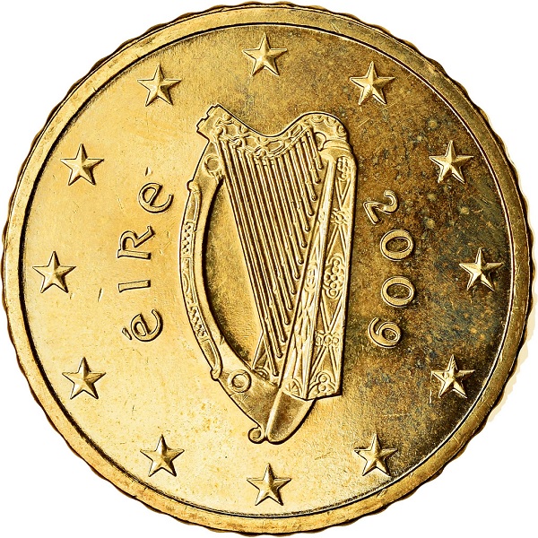 Ирландия 50 Евро цент (2009) KM#