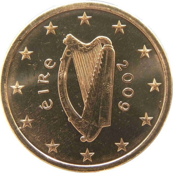 Ирландия 5 Евро цент (2009) KM#