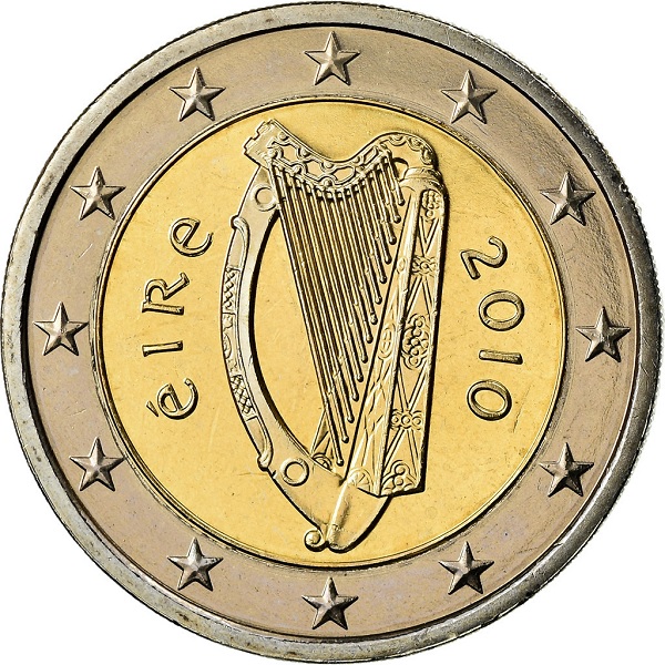 Ireland 2 Euro (2010) KM#