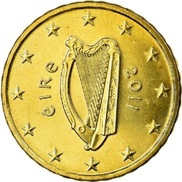 Ирландия 10 Евро цент (2011) KM#
