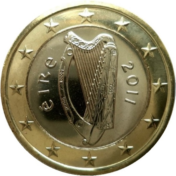 Ирландия 1 Евро (2011) KM#