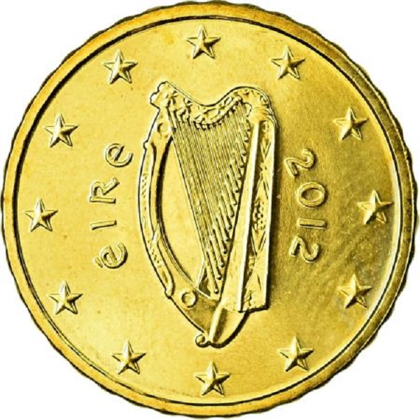 Ирландия 10 Евро цент (2012) KM#