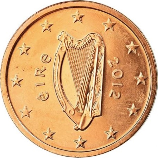 Ирландия 2 Евро цент (2012) KM#