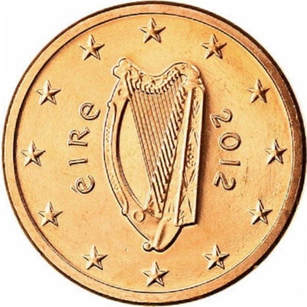 Ирландия 5 Евро цент (2012) KM#