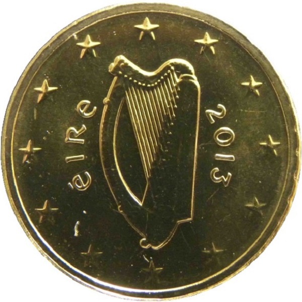 Ирландия 10 Евро цент (2013) KM#