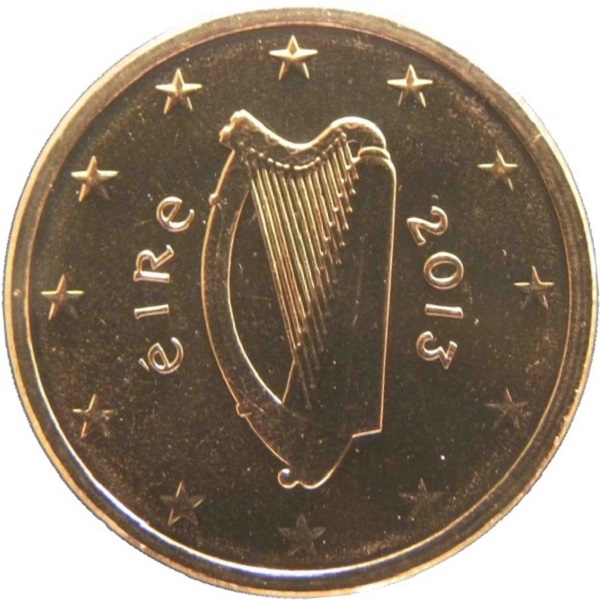Ирландия 5 Евро цент (2013) KM#