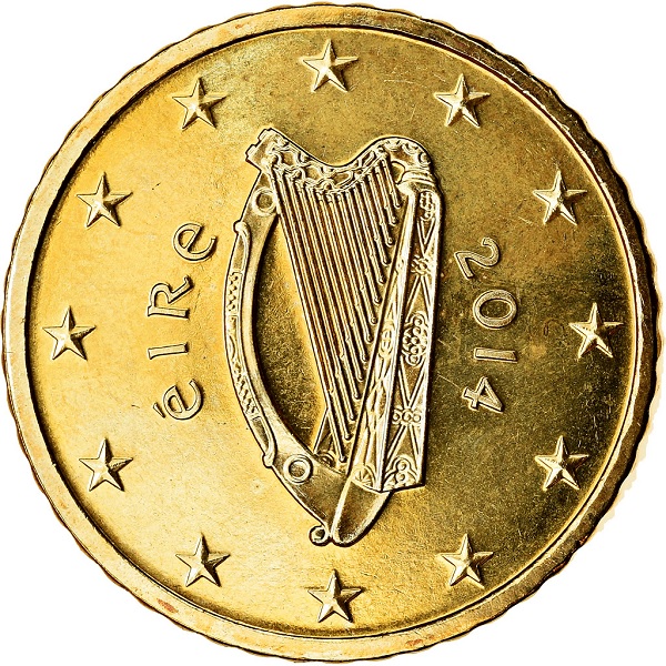 Ирландия 50 Евро цент (2014) KM#