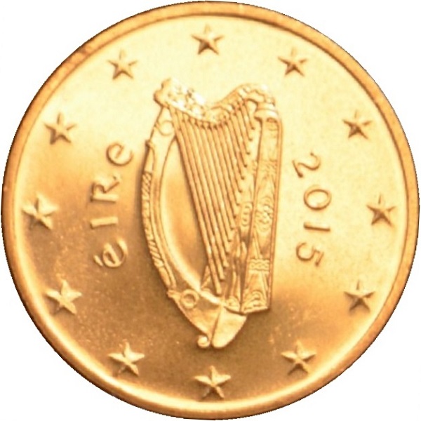 Ирландия 2 Евро цент (2015) KM#