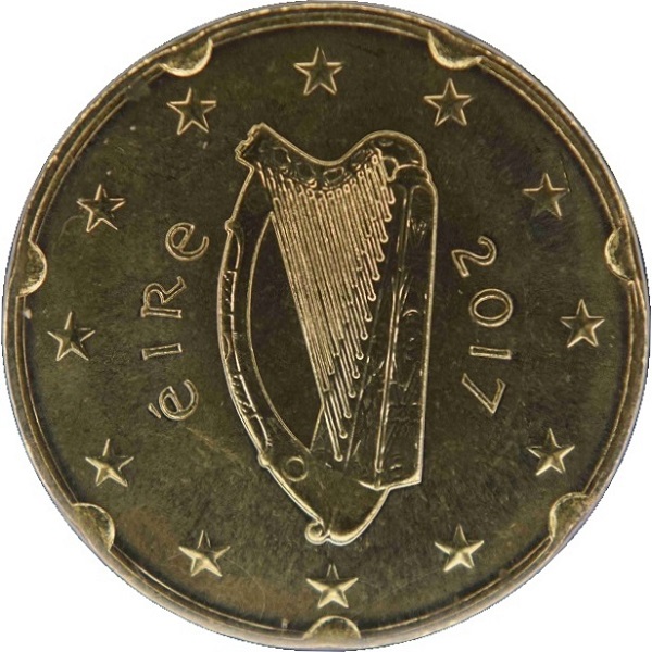 Ирландия 20 Евро цент (2017) KM#