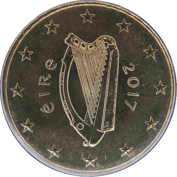 Ирландия 50 Евро цент (2017) KM#