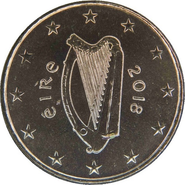 Ирландия 10 Евро цент (2018) KM#