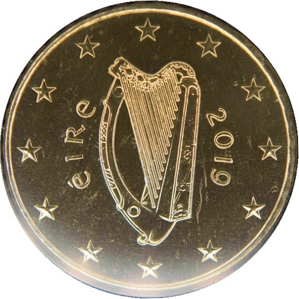 Ирландия 50 Евро цент (2019) KM#