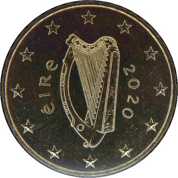 Ирландия 50 Евро цент (2020) KM#