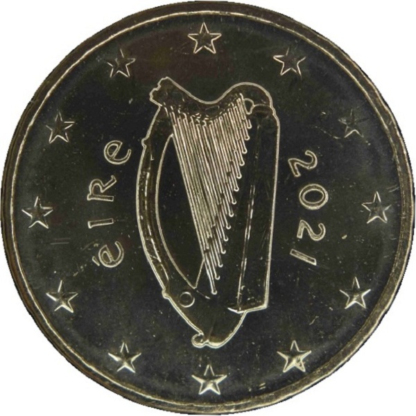 Ирландия 10 Евро цент (2021) KM#