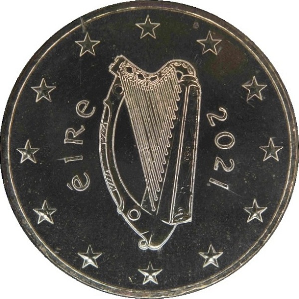 Ирландия 50 Евро цент (2021) KM#