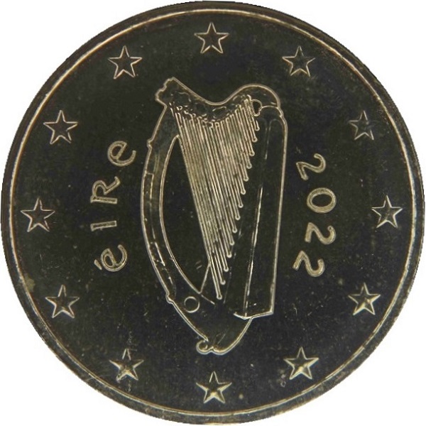 Ирландия 10 Евро цент (2022) KM#