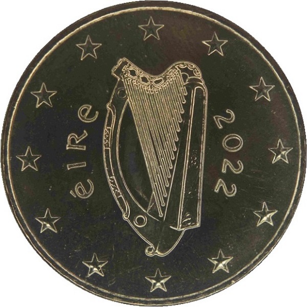 Ирландия 50 Евро цент (2022) KM#