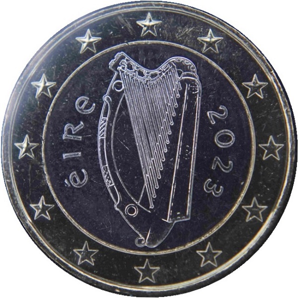 Ирландия 1 Евро (2023) KM#