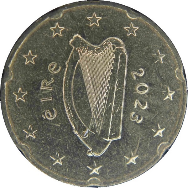Ирландия 20 Евро цент (2023) KM#
