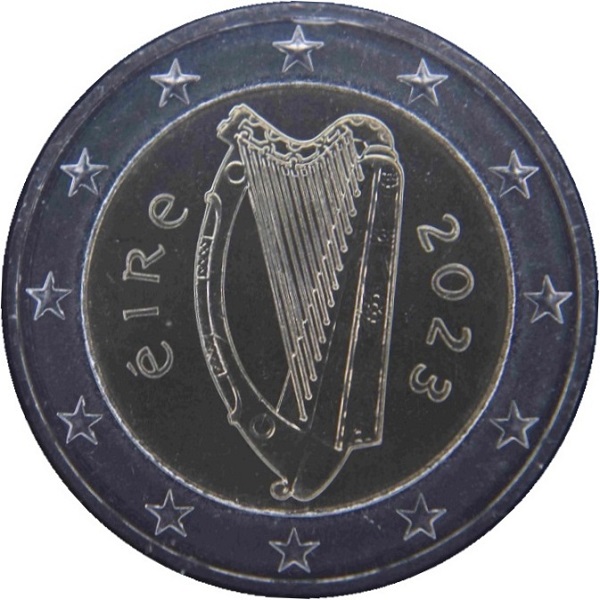 Ирландия 2 Евро (2023) KM#