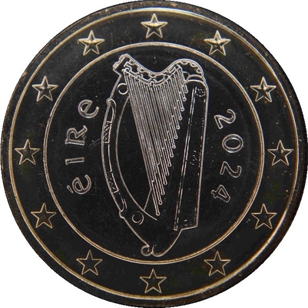 Ирландия 1 Евро (2024) КМ#
