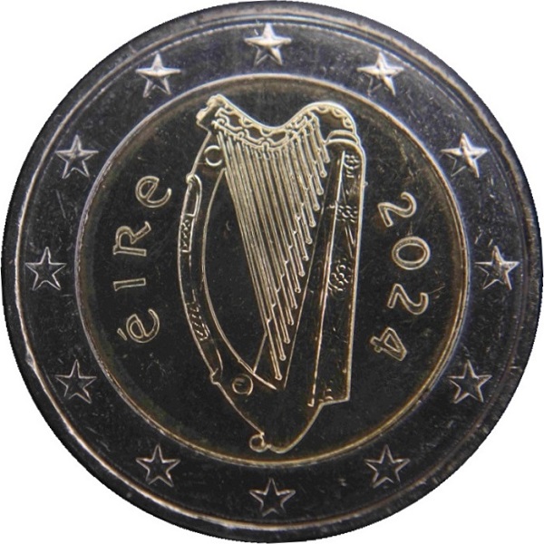 Ирландия 2 Евро (2024) KM#