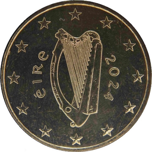 Ирландия 50 Евроцент (2024) KM#