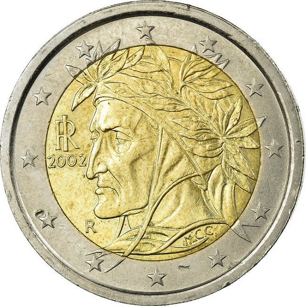 Italy 2 Euro (2002) KM#